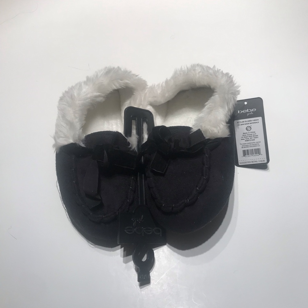 Little girl Bebe slippers